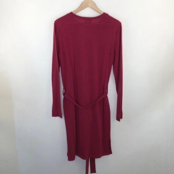 People Tree Pink Wool Organic Dress Size 12 - Picture 2 of 10